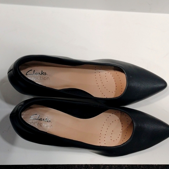 Clarks Collection Women's Shoes Clarks Linvale Jerica Size 9.5M Black - Picture 3 of 5